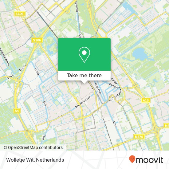 Wolletje Wit map