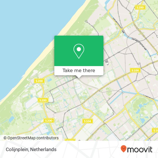 Colijnplein map