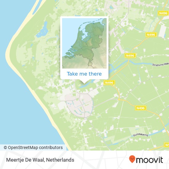 Meertje De Waal map