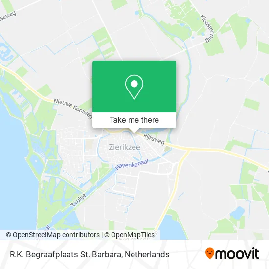 R.K. Begraafplaats St. Barbara map