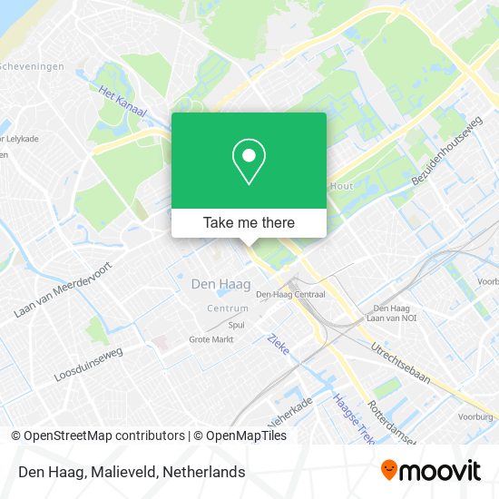 Den Haag, Malieveld map