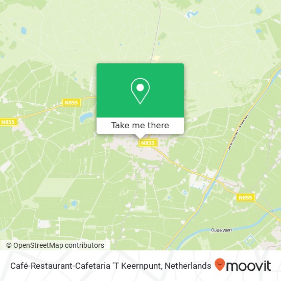 Café-Restaurant-Cafetaria 'T Keernpunt map