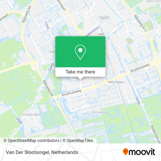 Van Der Slootsingel map