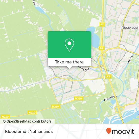 Kloosterhof map