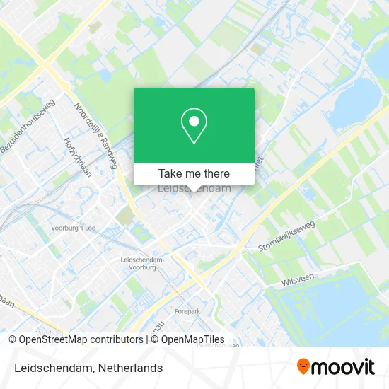 Leidschendam map