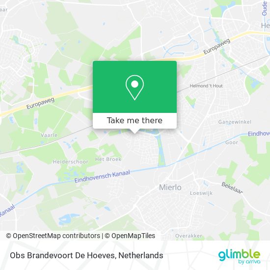 Obs Brandevoort De Hoeves map