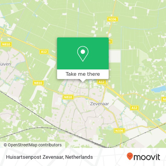 Huisartsenpost Zevenaar map