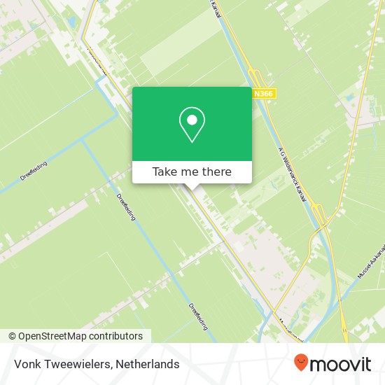 Vonk Tweewielers map