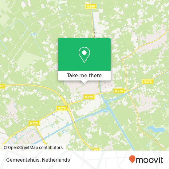 Gemeentehuis map