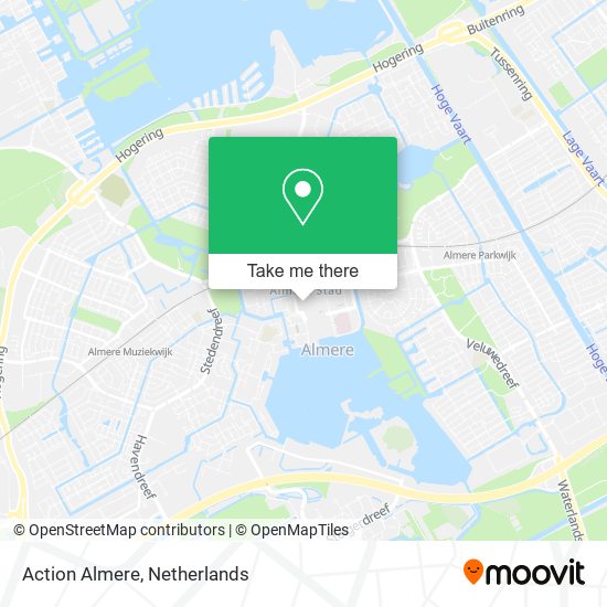 Action Almere map