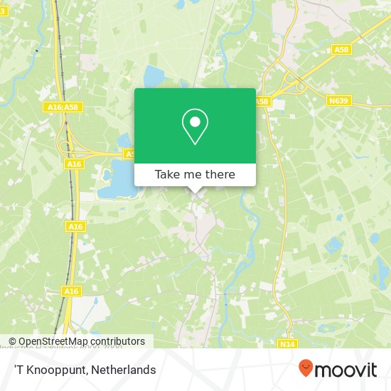 'T Knooppunt map