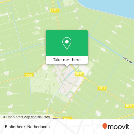 Bibliotheek map