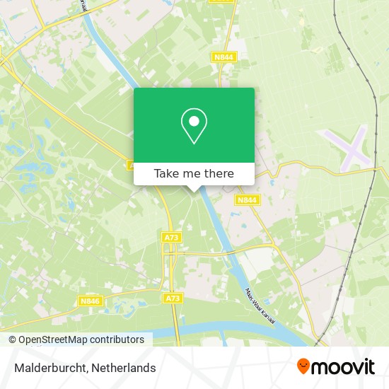 Malderburcht map