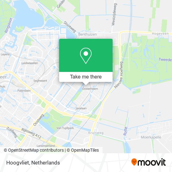 Hoogvliet map