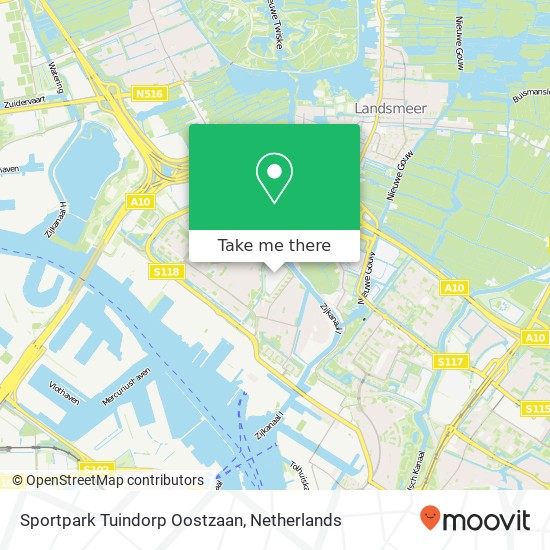 Sportpark Tuindorp Oostzaan map