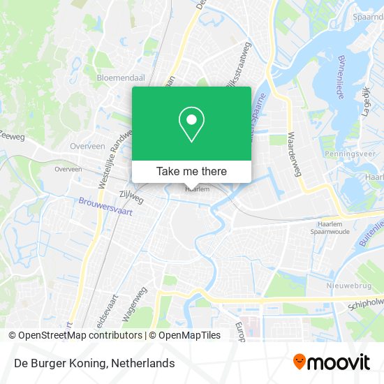 De Burger Koning map