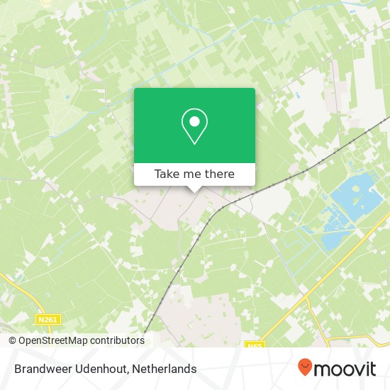 Brandweer Udenhout map