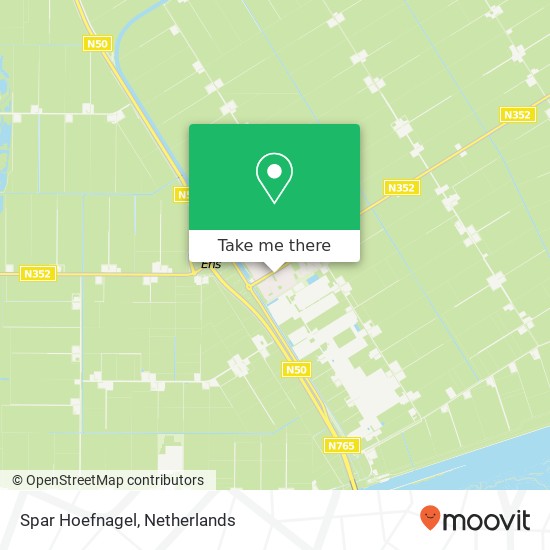 Spar Hoefnagel map