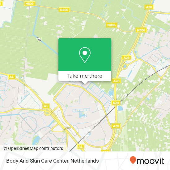 Body And Skin Care Center map