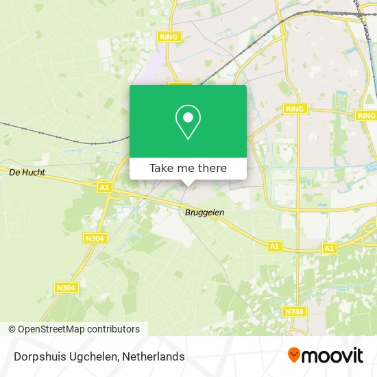 Dorpshuis Ugchelen map