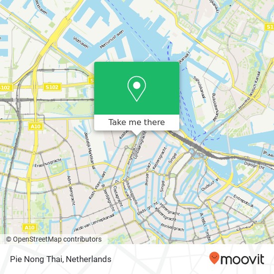 Pie Nong Thai map