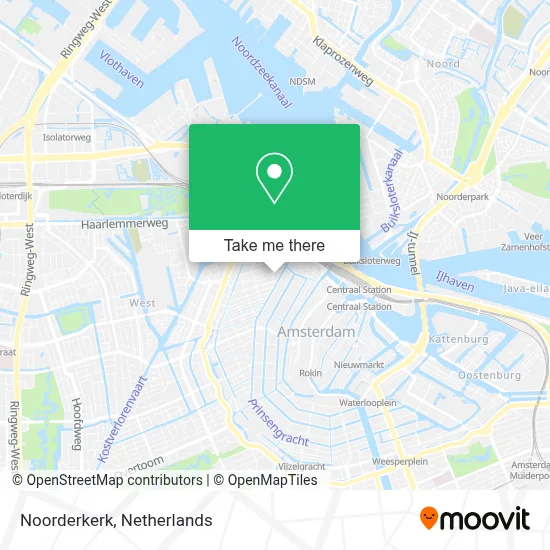Noorderkerk map
