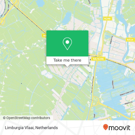 Limburgia Vlaai map