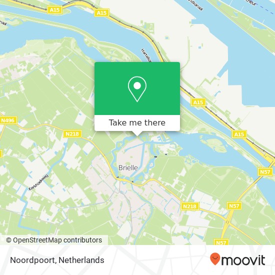 Noordpoort Karte