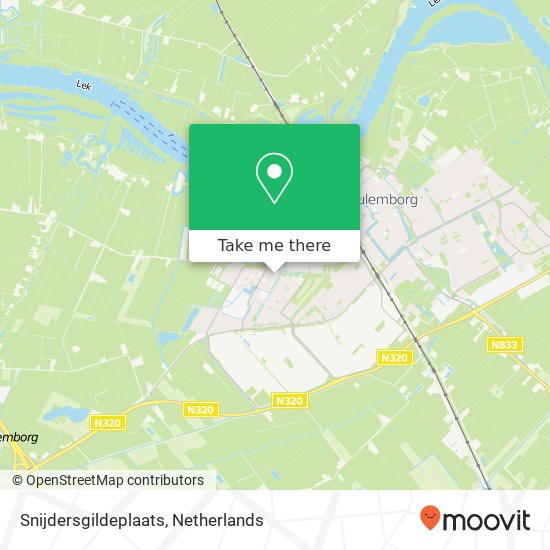 Snijdersgildeplaats map