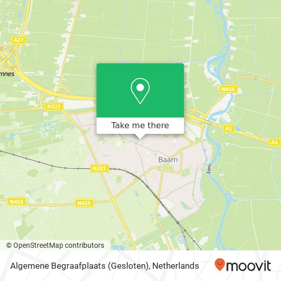 Algemene Begraafplaats (Gesloten) map