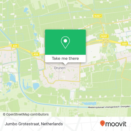Jumbo Grotestraat map
