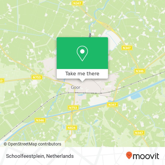 Schoolfeestplein map