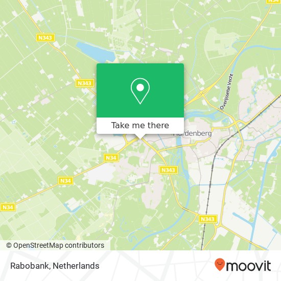 Rabobank map