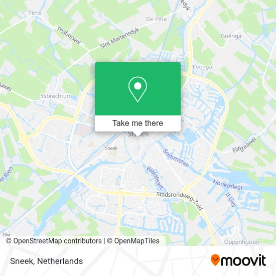 Sneek map