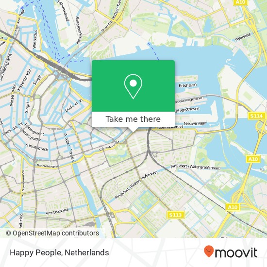 Happy People map