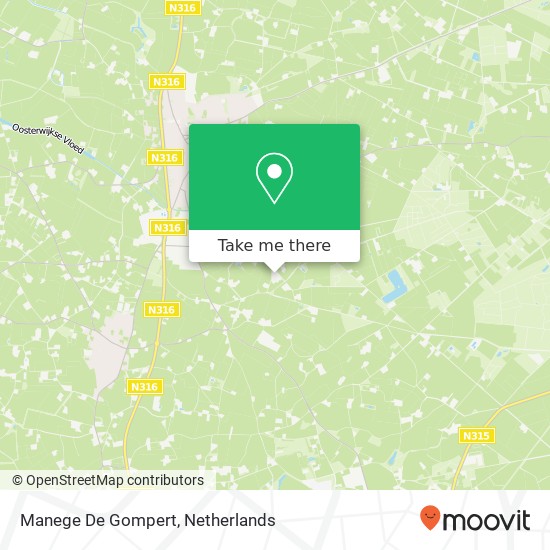Manege De Gompert map