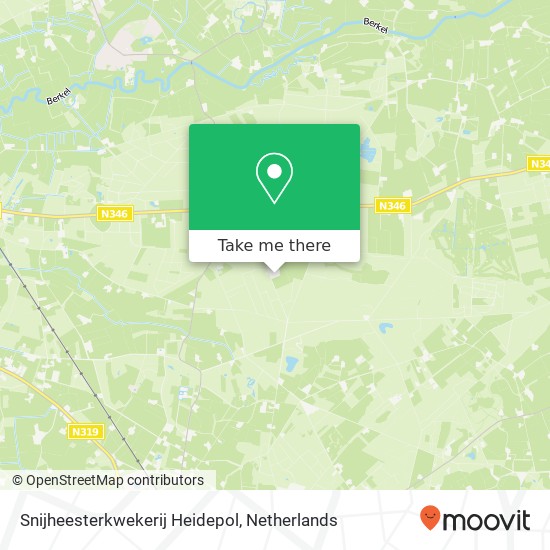 Snijheesterkwekerij Heidepol map