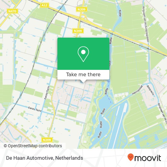 De Haan Automotive map