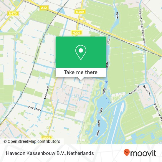 Havecon Kassenbouw B.V. map