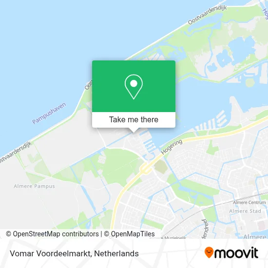 Vomar Voordeelmarkt map