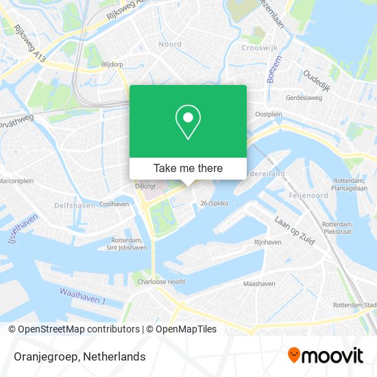 Oranjegroep map