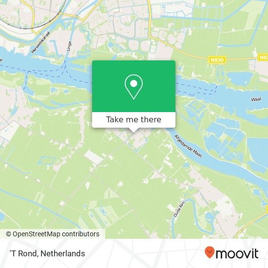 'T Rond map