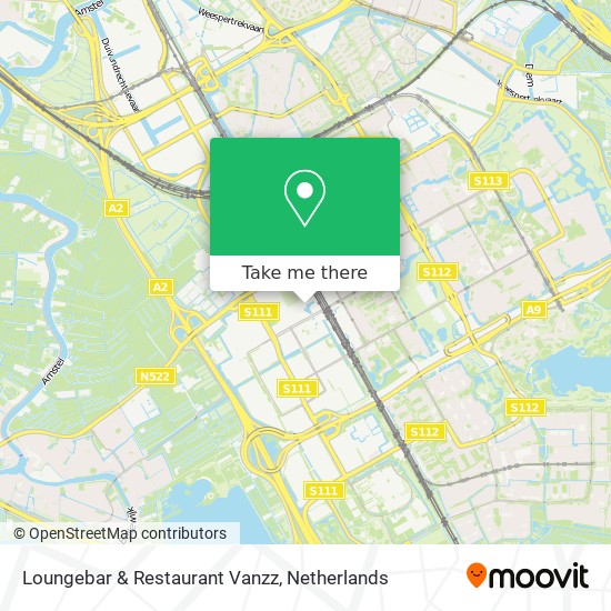 Loungebar & Restaurant Vanzz map