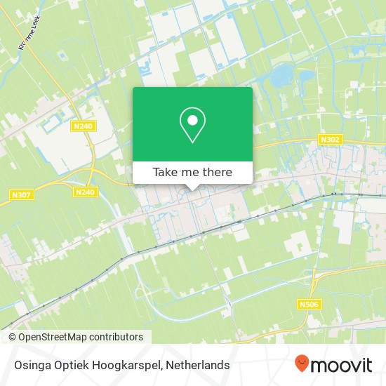 Osinga Optiek Hoogkarspel map