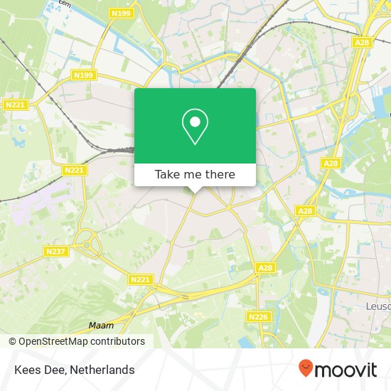 Kees Dee map