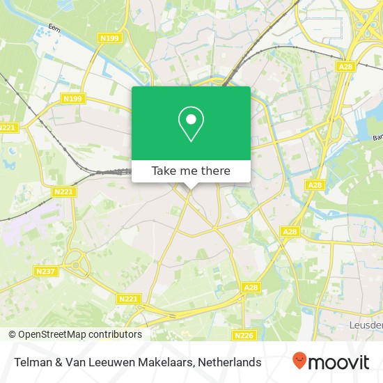 Telman & Van Leeuwen Makelaars map