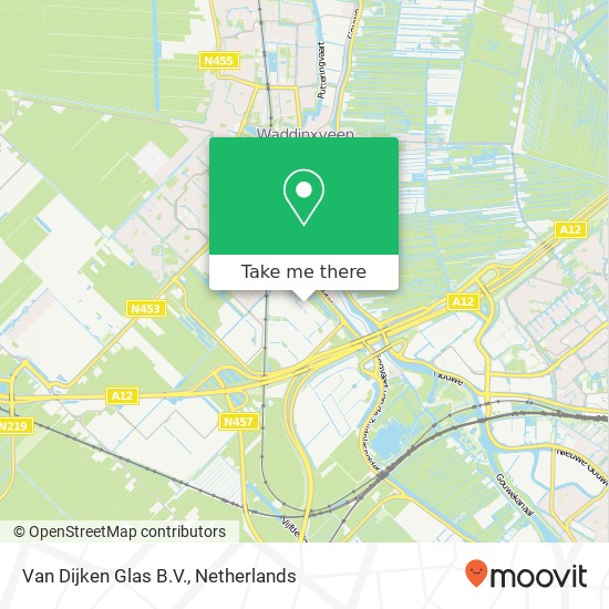 Van Dijken Glas B.V. map