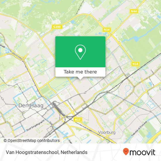 Van Hoogstratenschool map