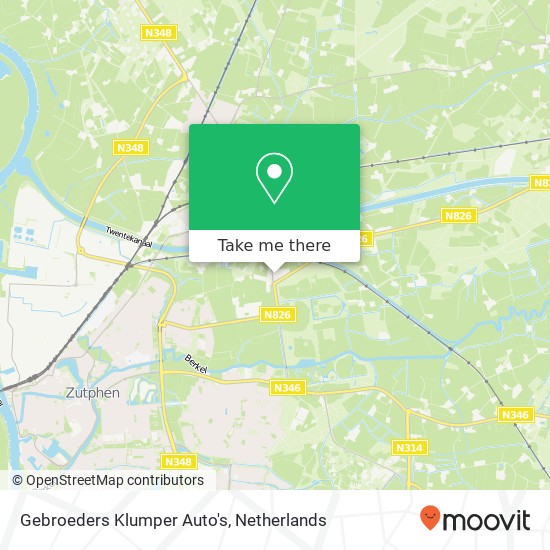 Gebroeders Klumper Auto's map