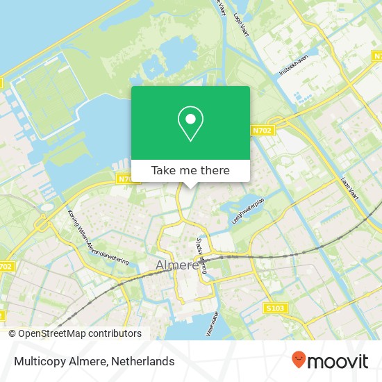 Multicopy Almere map